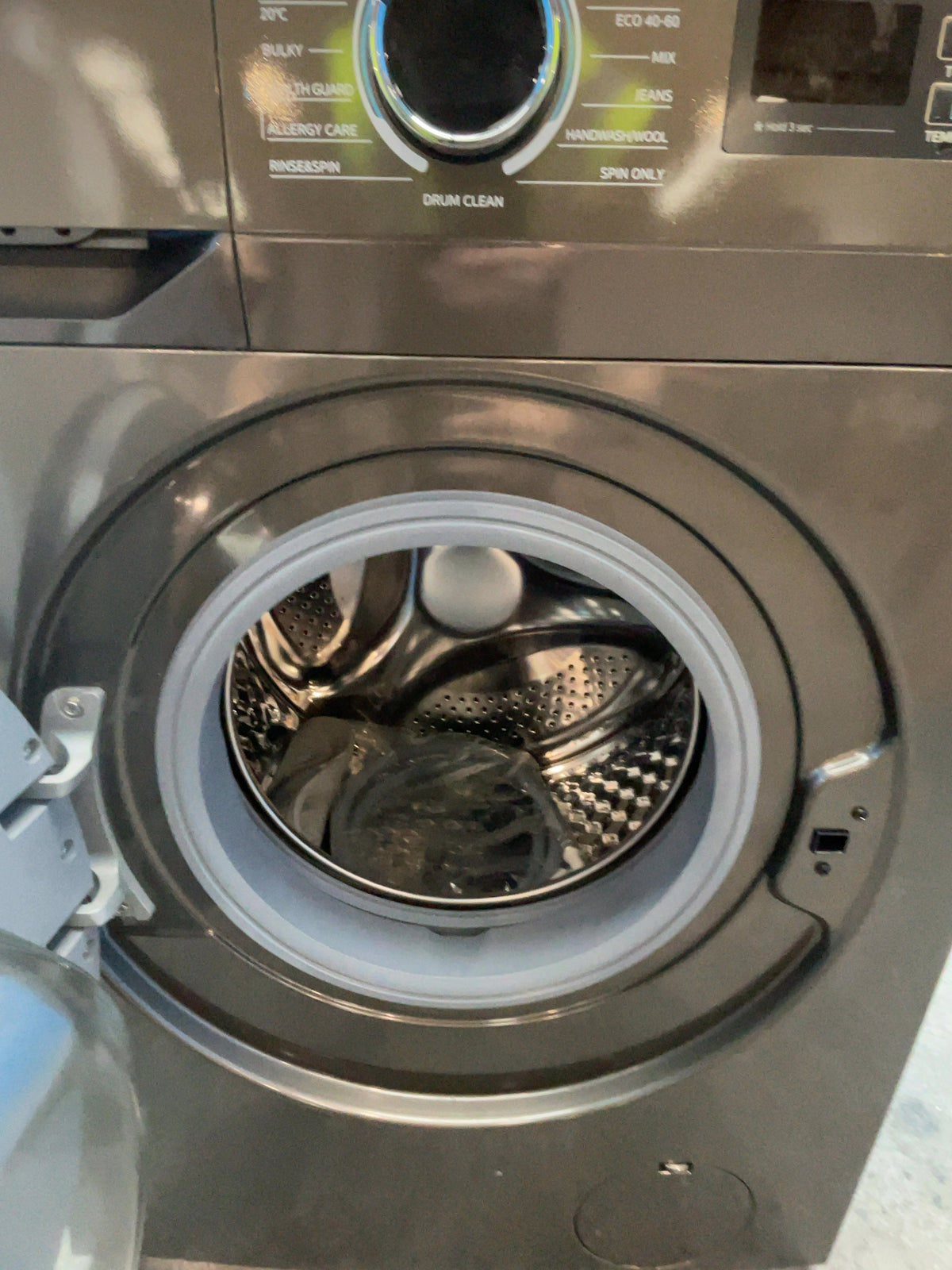 #GRC-167-339 - Midea 8kg 1400rpm Washing Machine – Lunar Dial LED, Inverter Motor, White