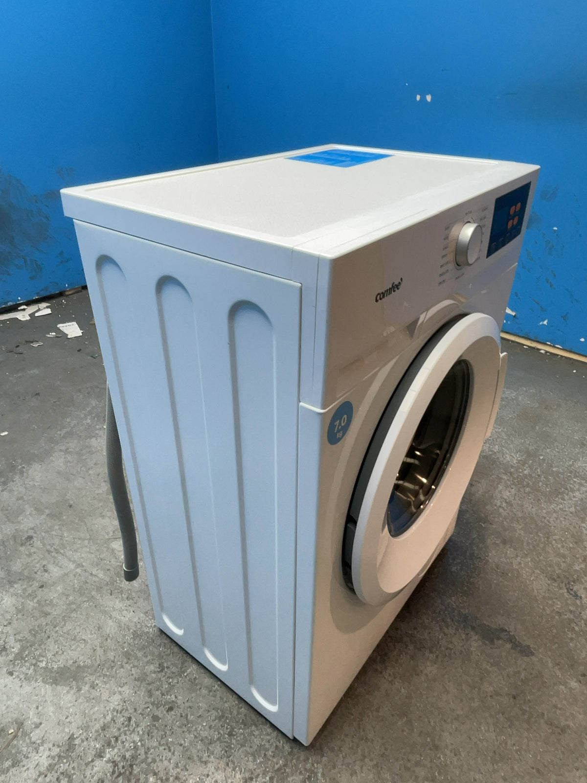 #GRC-167-342 - Comfee 7kg 1200rpm Washing Machine – Steam Wash & 15 Min Quick Cycle, White