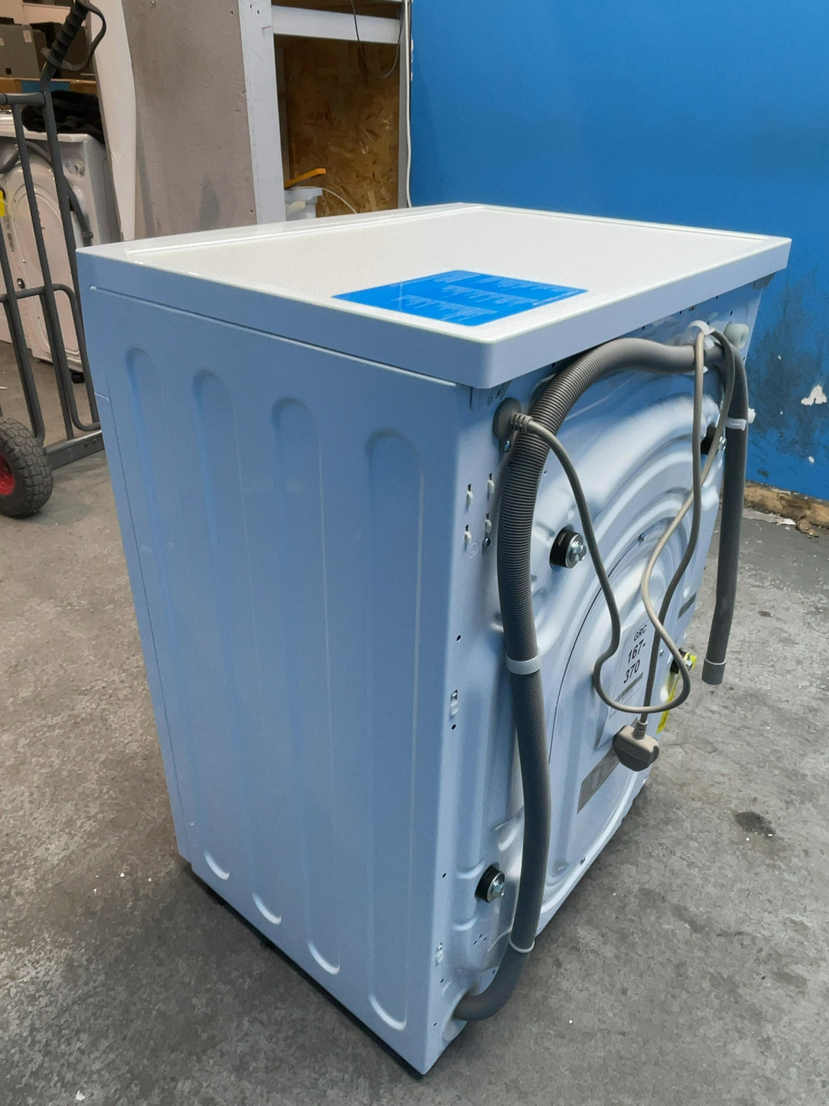 #GRC-167-370 - Midea 8kg/6kg 1400rpm Washer Dryer – Wi-Fi Connected, Steam Care, Slim 47cm Depth, White