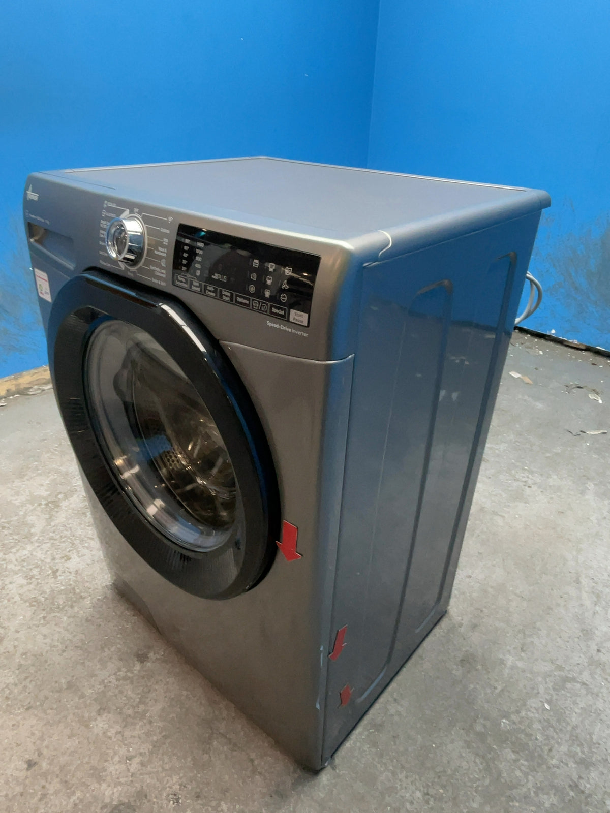 #GRC-167-407 - Hoover H-WASH 350 9kg 1400rpm Washing Machine – Eco-Power Inverter Motor