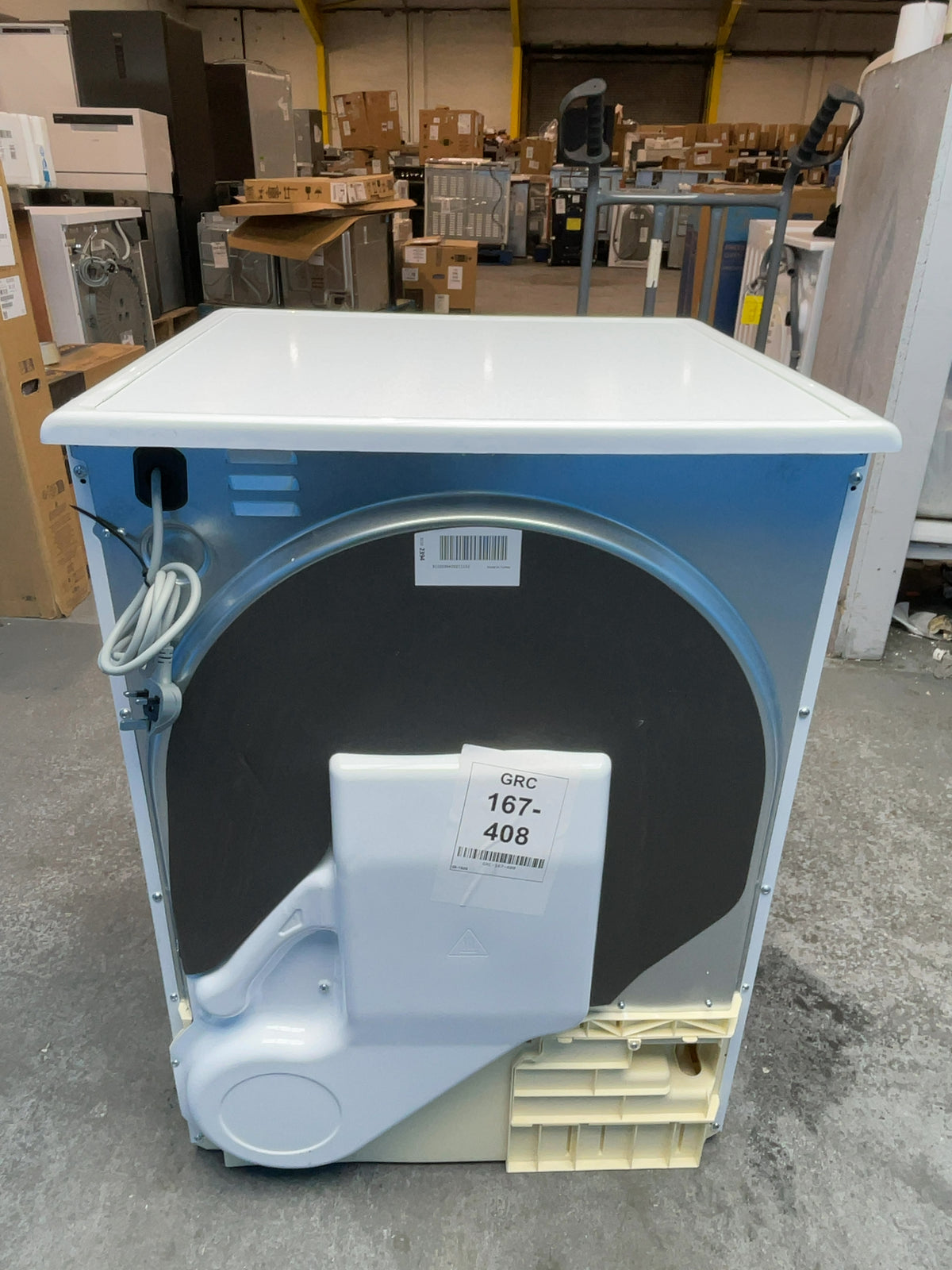 #GRC-167-408 - Candy Smart 9kg Condenser Tumble Dryer – WiFi Connected, White, G Energy Rating