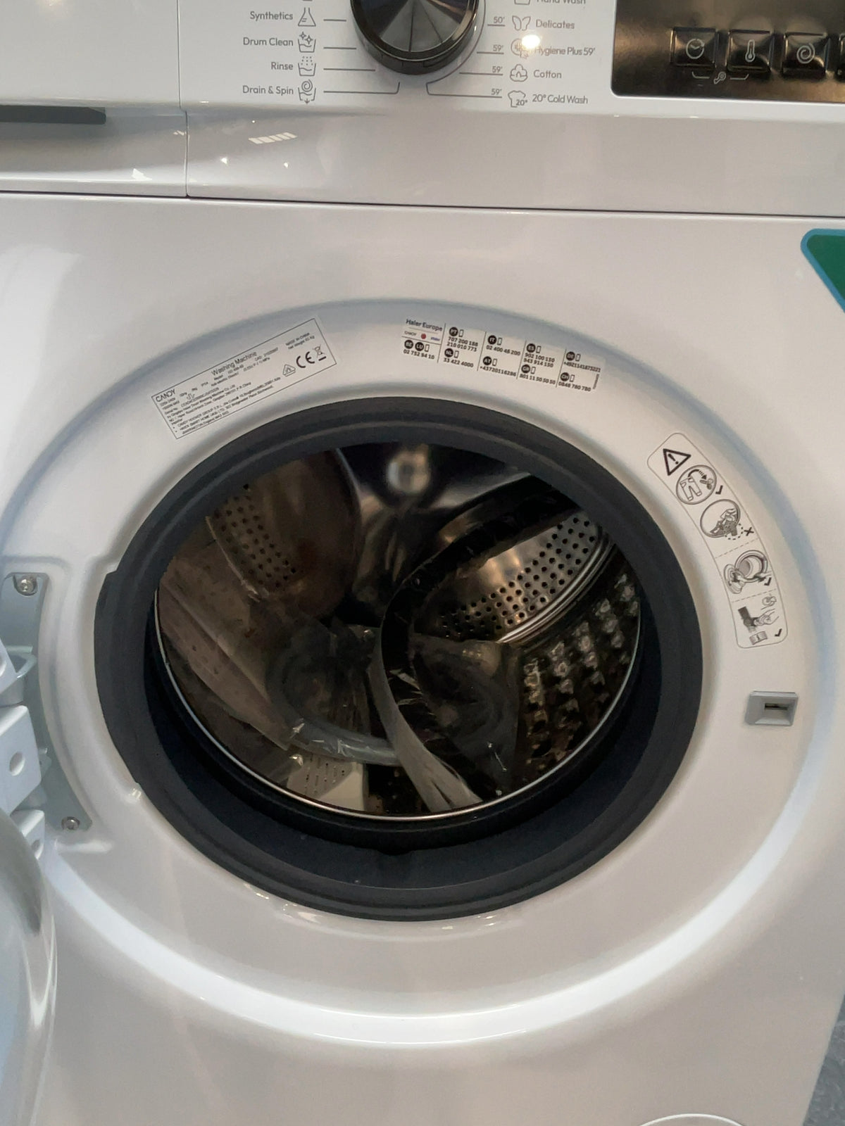 #GRC-167-417 - Candy 9kg 1400rpm Washing Machine – Quick Wash, MixPower System, White
