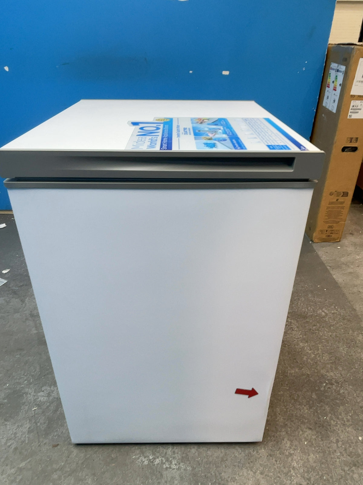 #GRC-167-462 - Midea 143L Chest Freezer – Converts to Fridge, Super Freeze, White