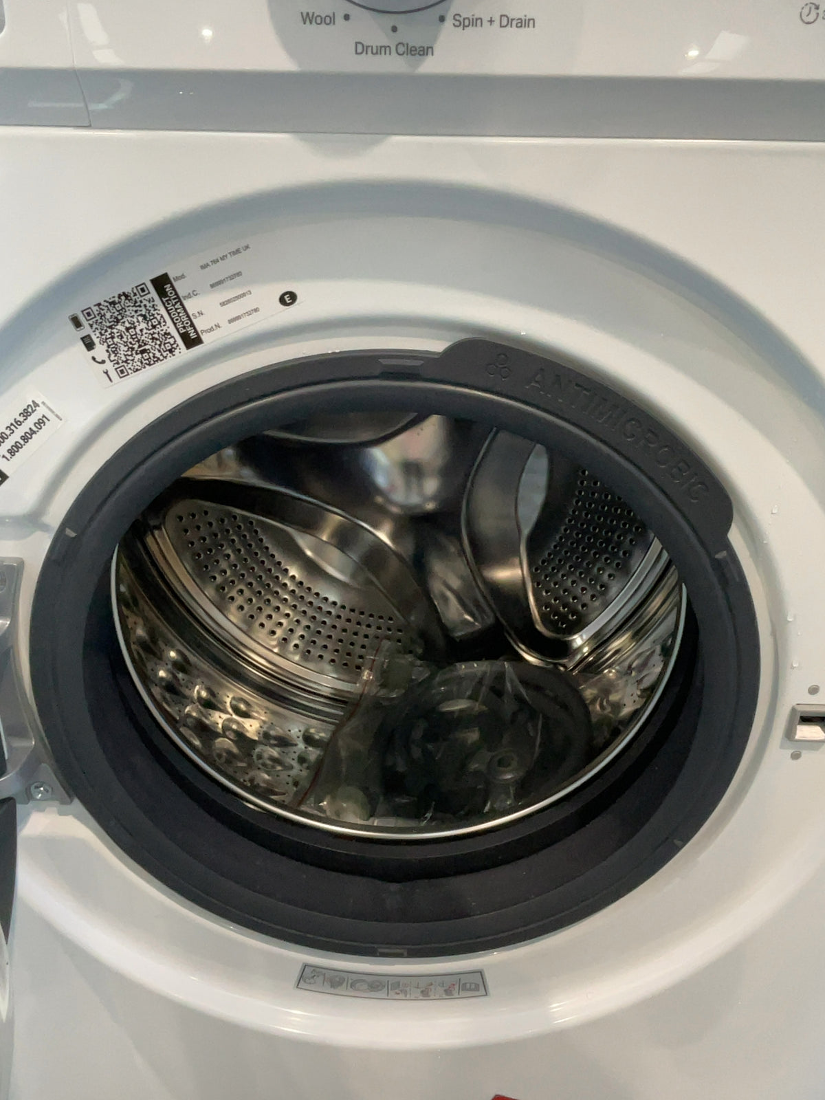 #GRC-167-515 - Indesit MyTime 7kg 1400rpm Washing Machine – Push&Go, Steam, White