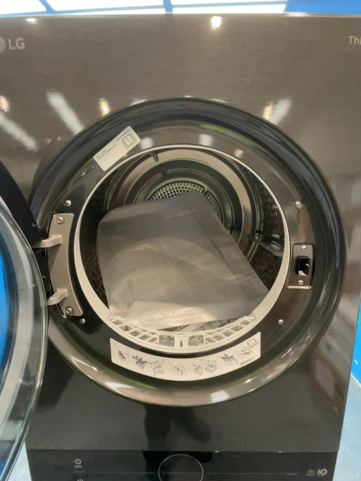 #GRC-167-520 - LG Washer Dryer – 12kg Wash, 10kg Dry, 1400rpm, Black