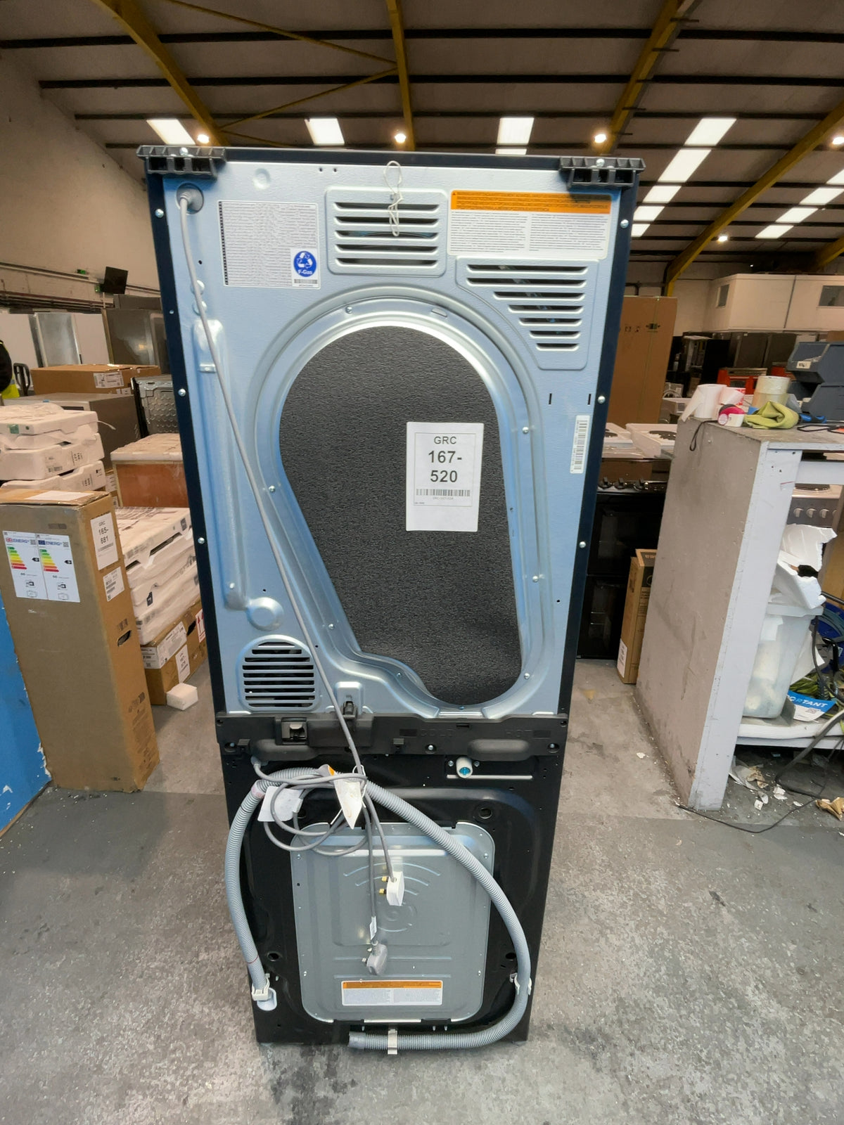 #GRC-167-520 - LG Washer Dryer – 12kg Wash, 10kg Dry, 1400rpm, Black
