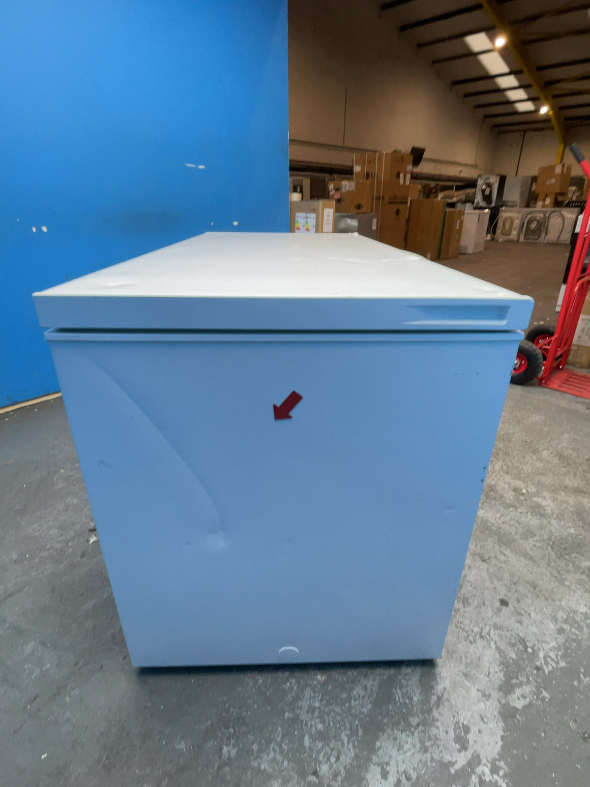 #GRC-167-539 - Hisense 372L Chest Freezer – Winter Guard, Hovering Door, White