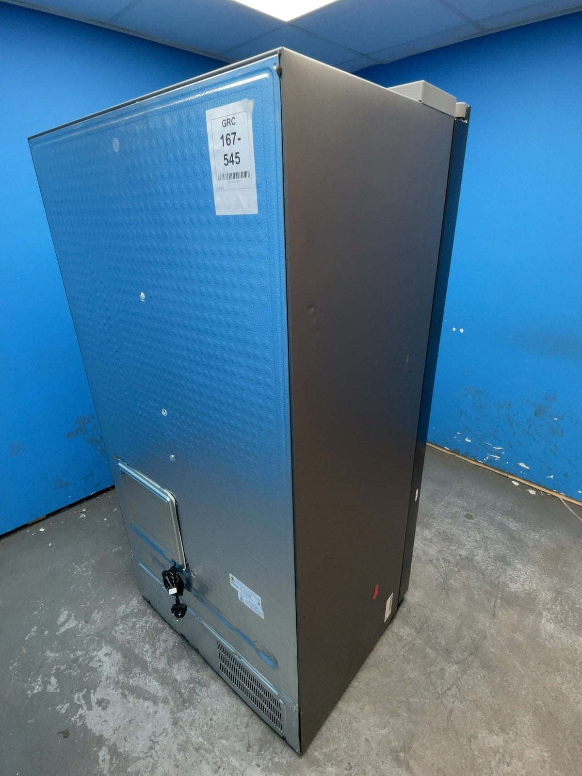 #GRC-167-545 - Samsung 659L American Fridge Freezer – SpaceMax, Total No Frost, SmartThings Wi-Fi, Black Steel