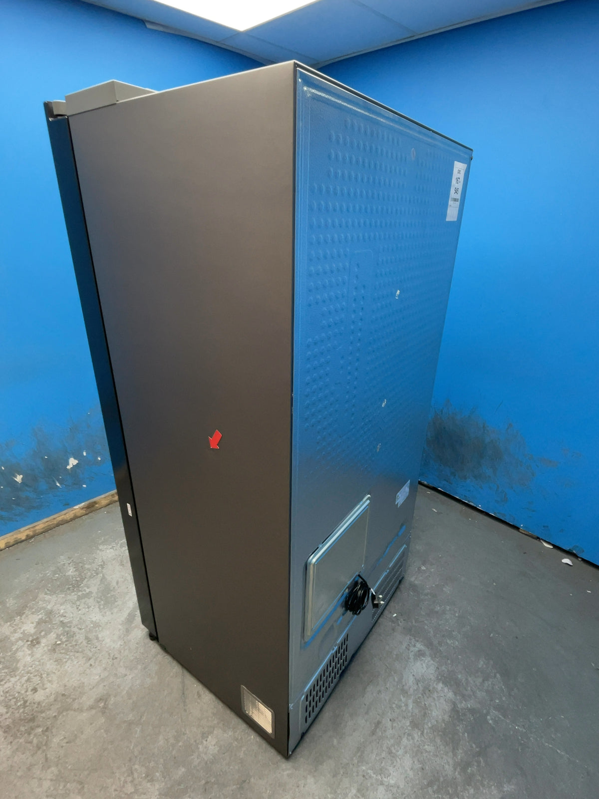 #GRC-167-545 - Samsung 659L American Fridge Freezer – SpaceMax, Total No Frost, SmartThings Wi-Fi, Black Steel