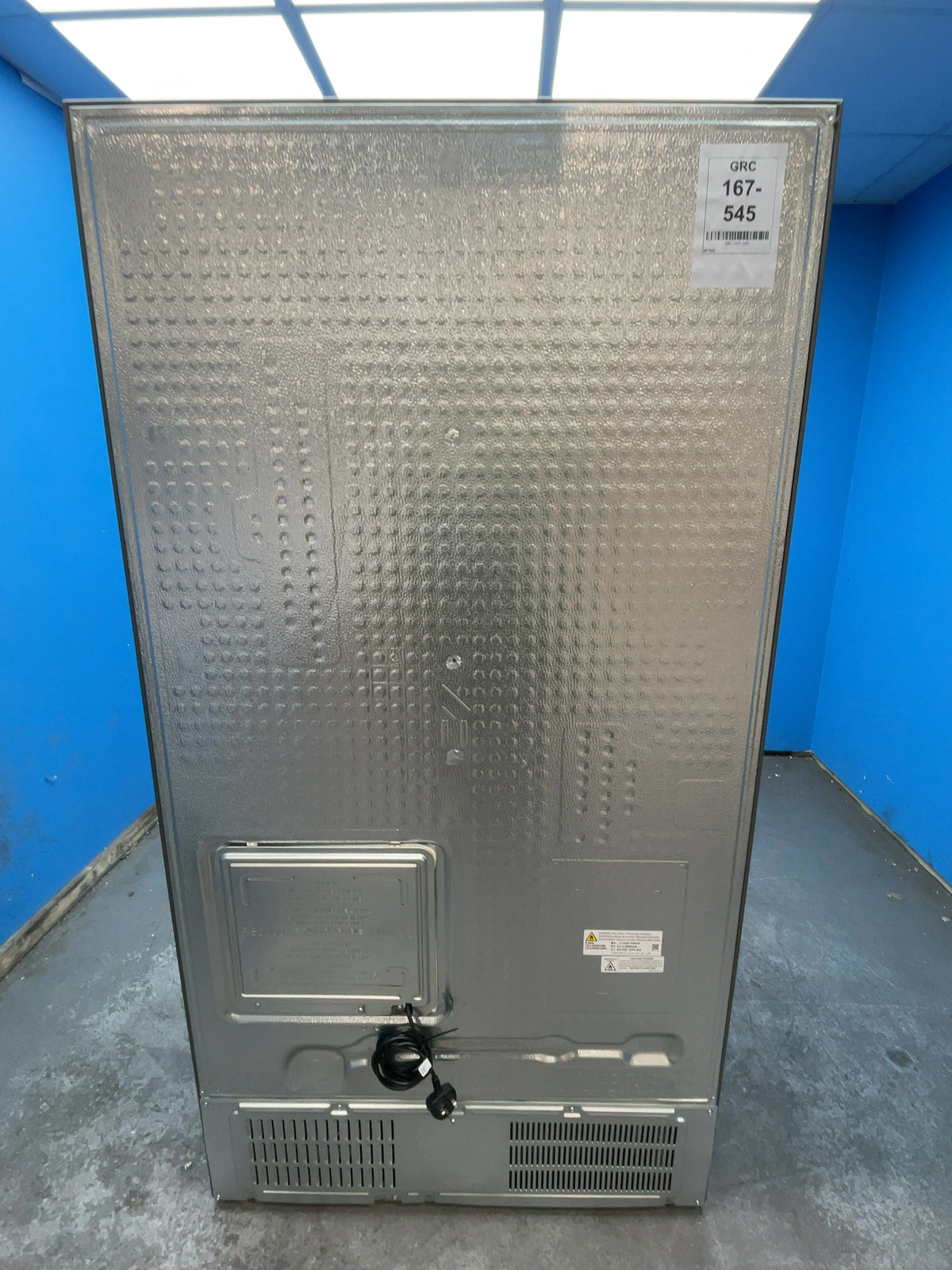 #GRC-167-545 - Samsung 659L American Fridge Freezer – SpaceMax, Total No Frost, SmartThings Wi-Fi, Black Steel