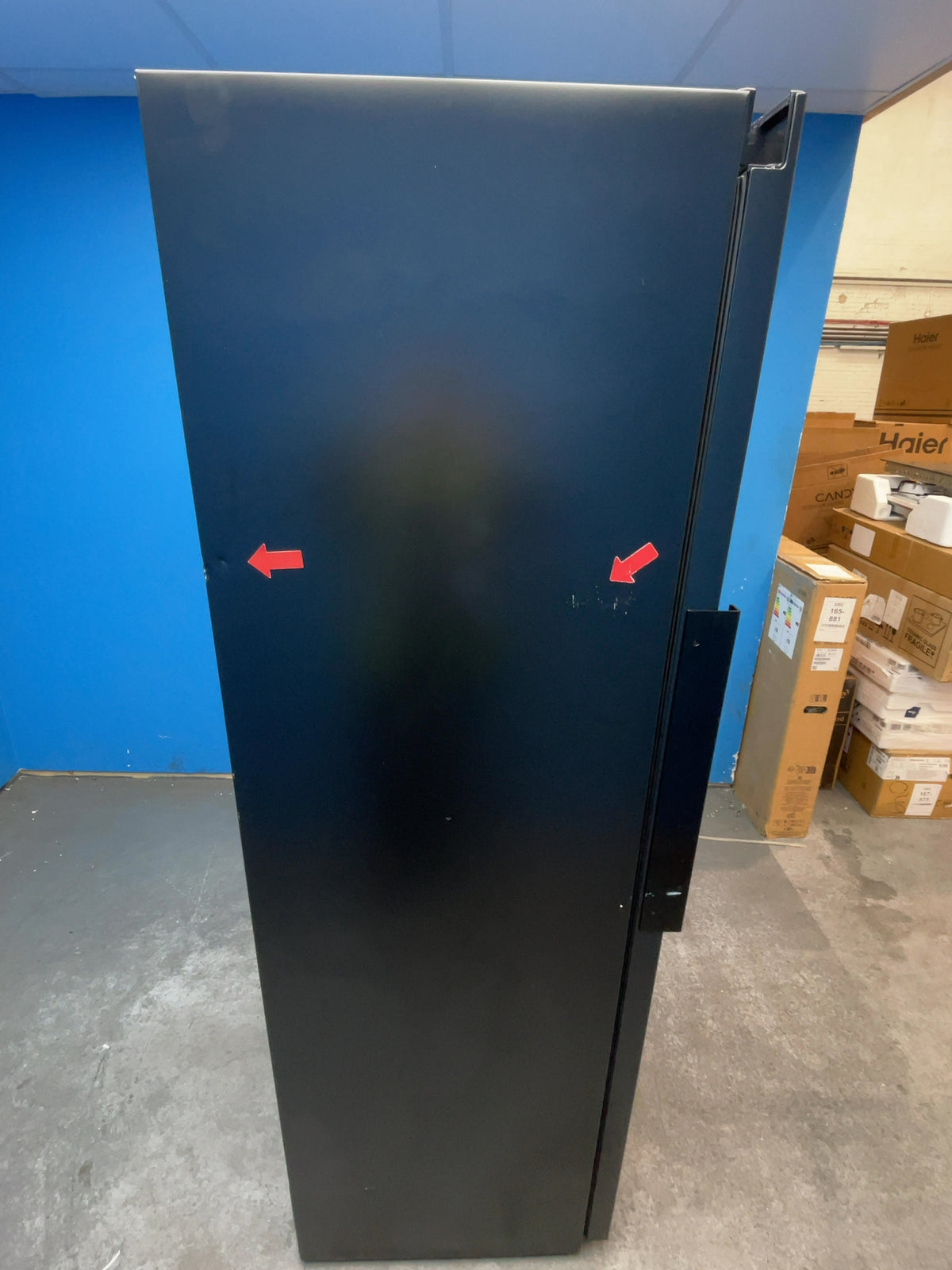 #GRC-167-548 - Hisense KitchenFit 186cm Tall Larder Fridge – 372L, Total No Frost, Wi-Fi Connected, Black