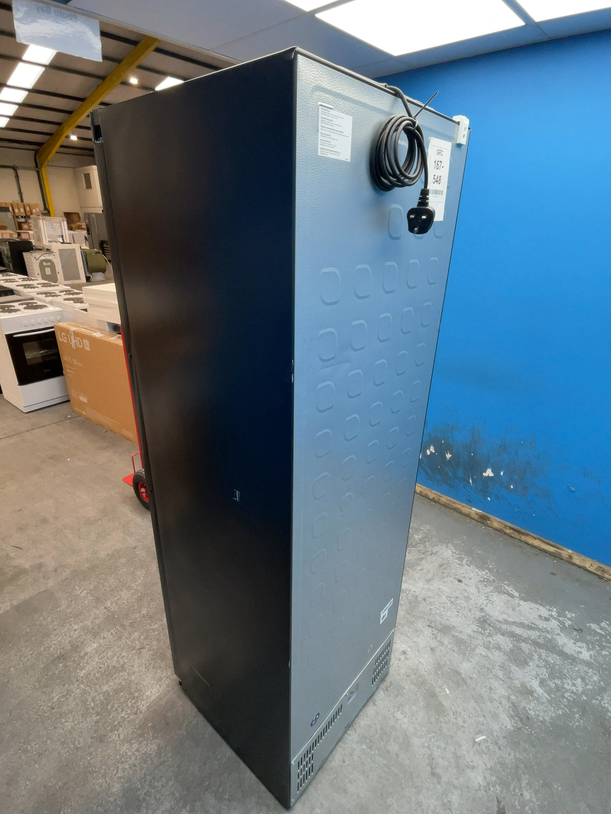 #GRC-167-548 - Hisense KitchenFit 186cm Tall Larder Fridge – 372L, Total No Frost, Wi-Fi Connected, Black
