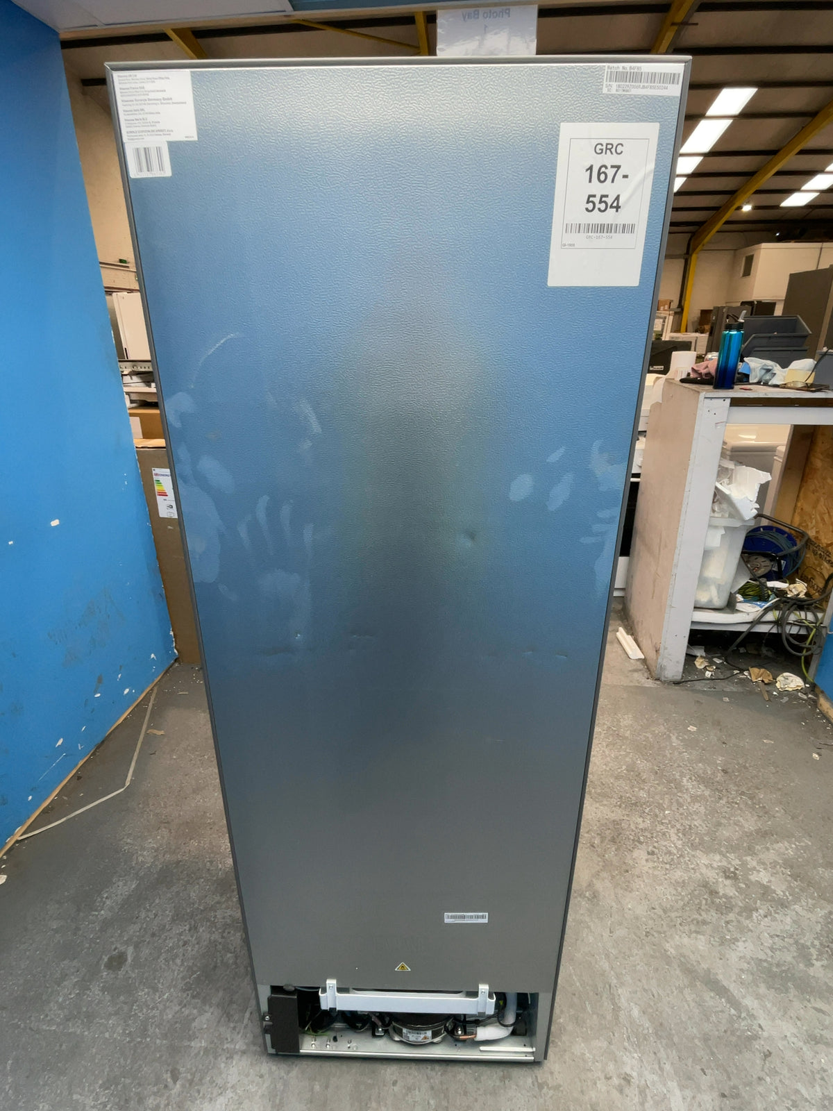 #GRC-167-554 - Hisense 240L Tall Freezer – Total No Frost, Super Freeze, Inox