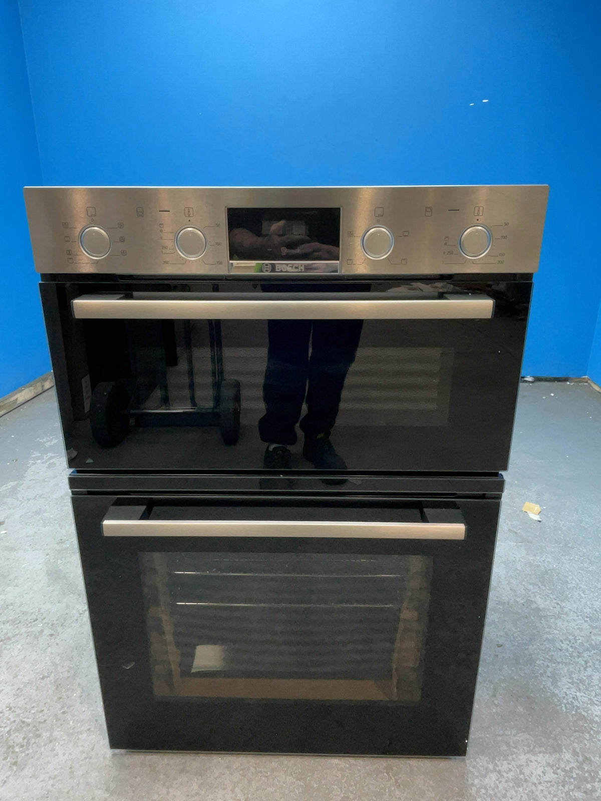 #GRC-167-559 - Bosch Series 4 Built-In Electric Double Oven – 105L Capacity, 3D Hotair, Stainless Steel
