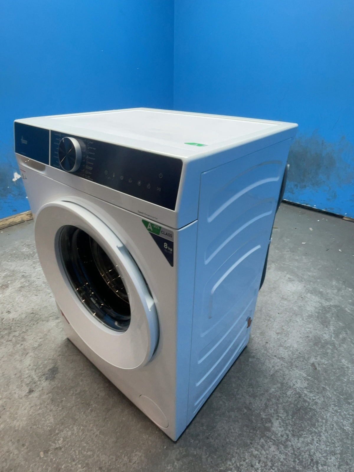 #GRC-167-595 - Hoover HGD 48S8C-80 8kg 1400rpm Washing Machine – Steam Cycle, Inverter Motor, White