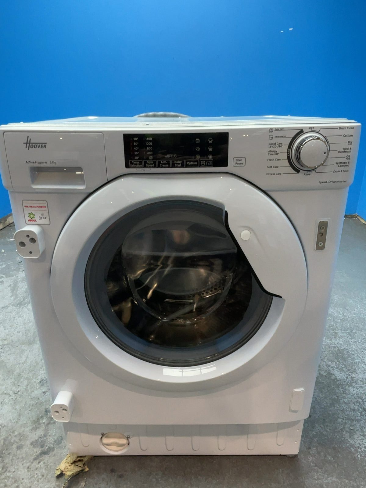 #GRC-167-597 - Hoover H-WASH 300 8kg 1400rpm Integrated Washing Machine – KG Mode Sensor, White
