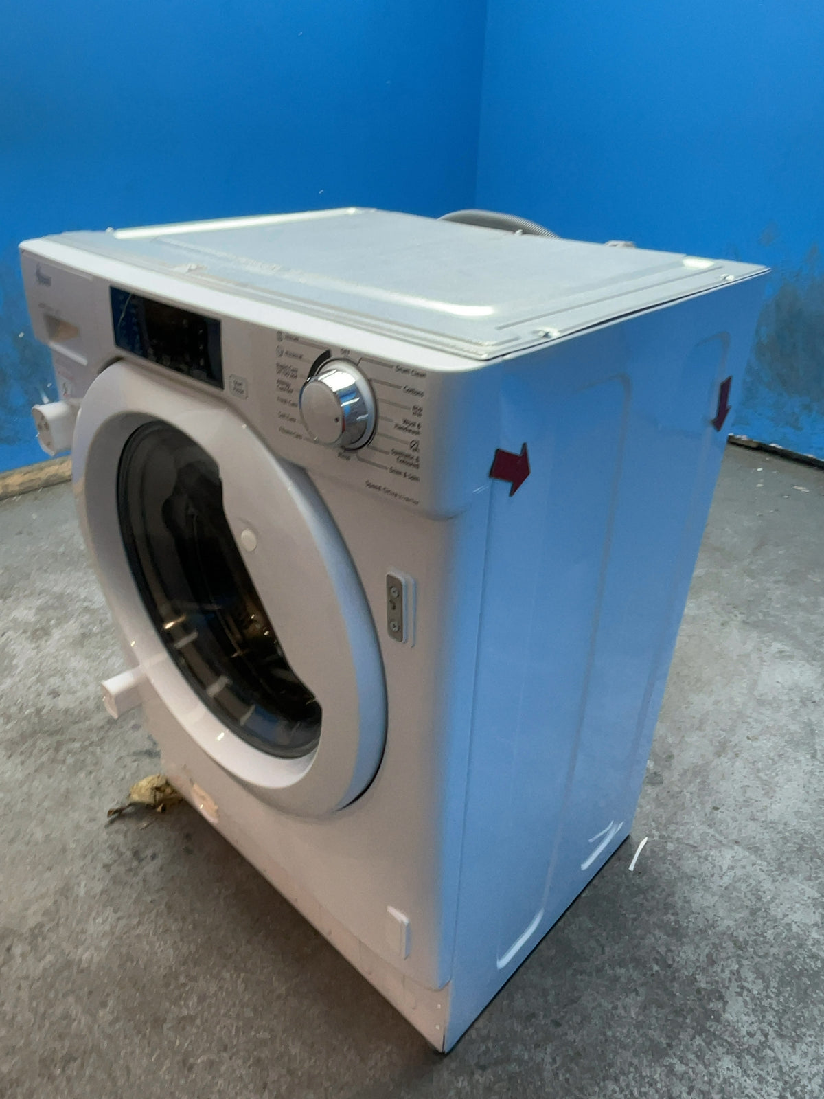 #GRC-167-597 - Hoover H-WASH 300 8kg 1400rpm Integrated Washing Machine – KG Mode Sensor, White