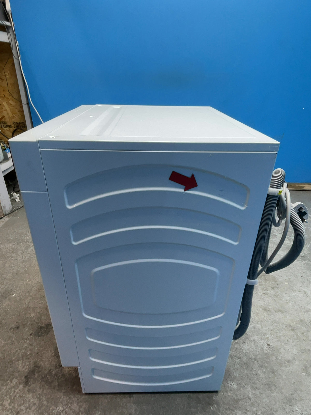 #GRC-167-598 - Haier 10kg 1400rpm Integrated Washing Machine – Steam Function, White