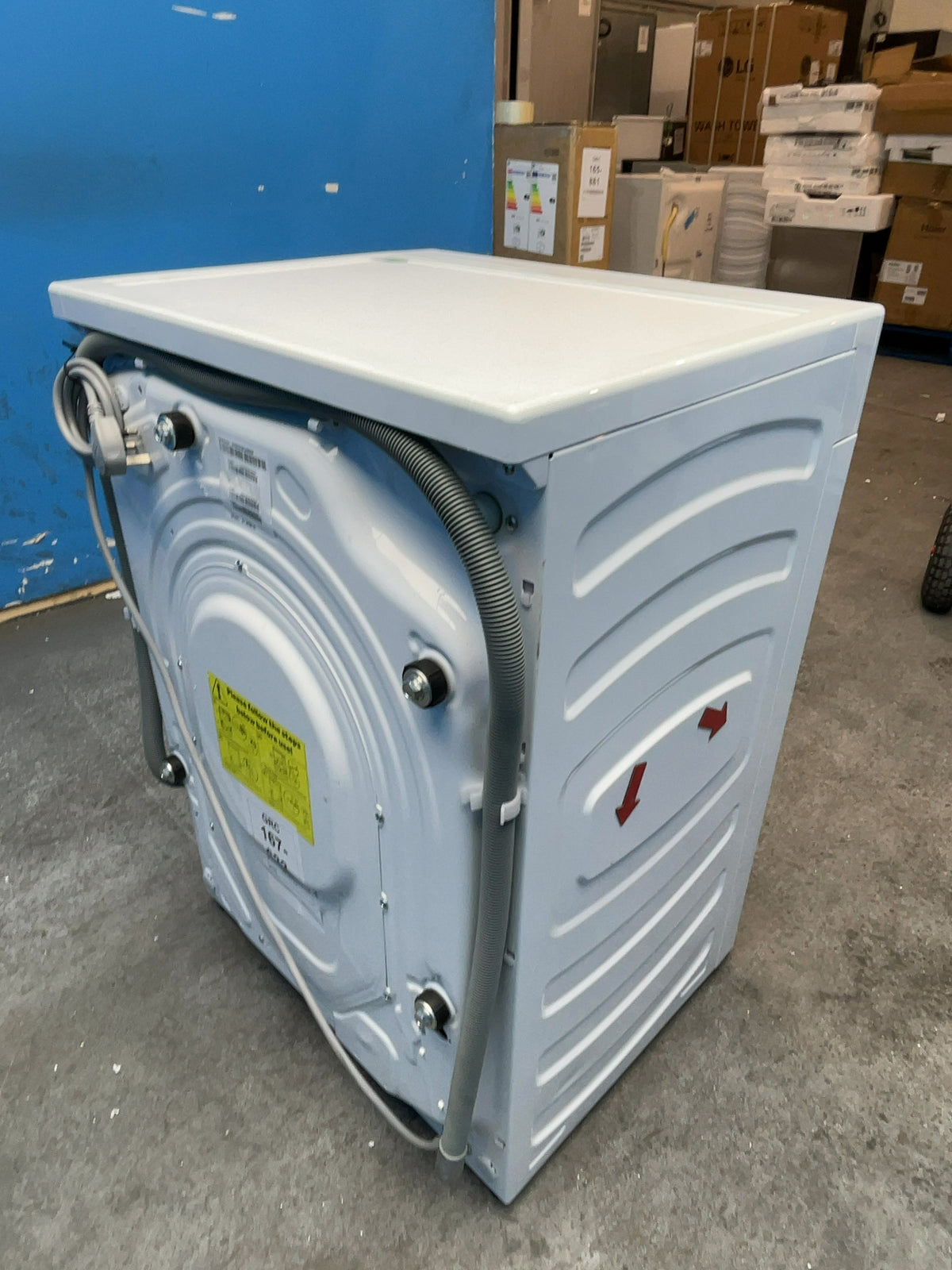 #GRC-167-633 - Candy 8kg 1400rpm Washing Machine – MixPower System, Steam Function, White