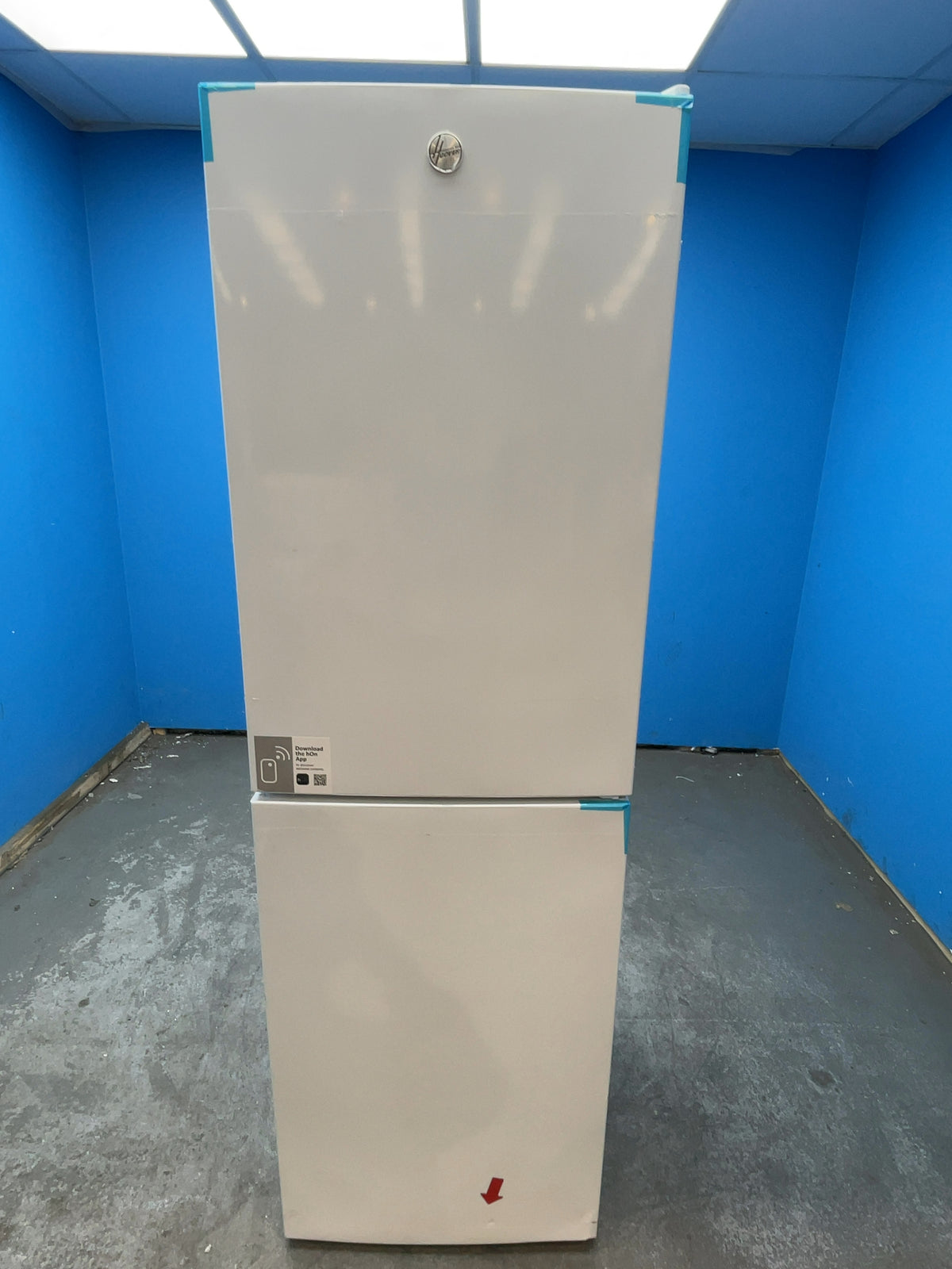 #GRC-167-671 - Hoover H-FRIDGE 300 55cm 50/50 Low Frost Fridge Freezer – 252L Capacity, Reversible Doors, White