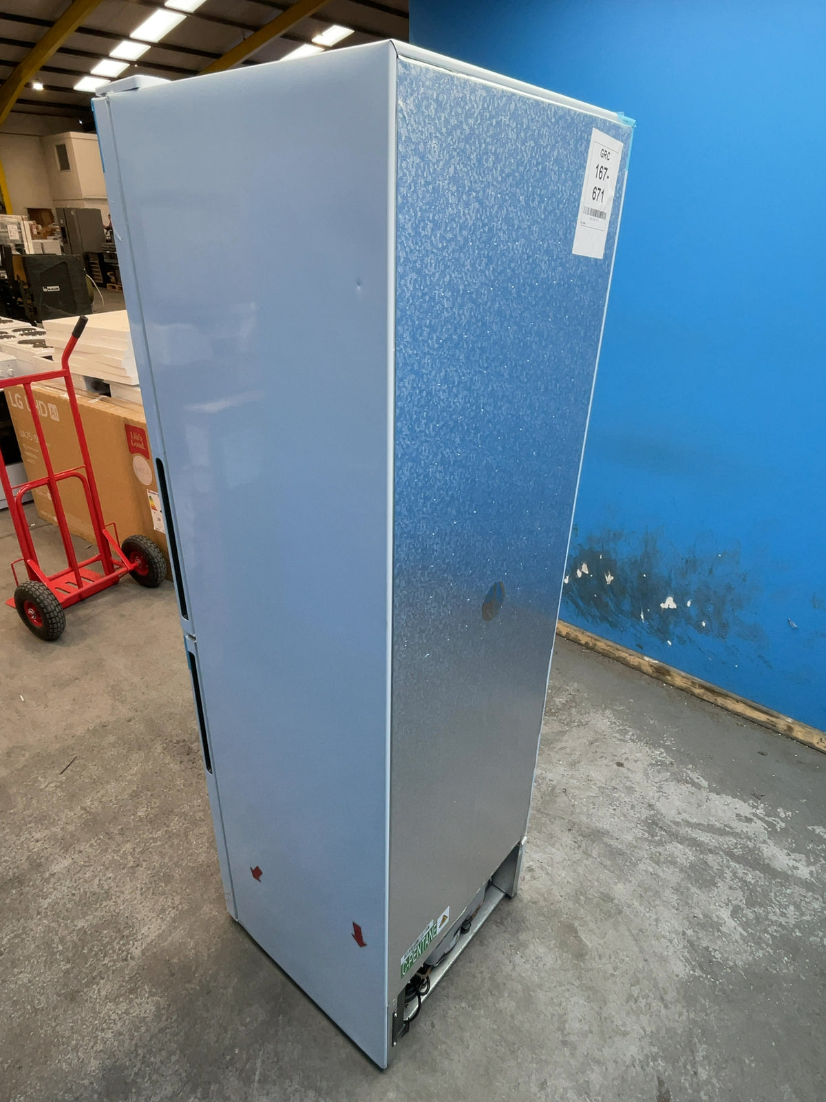 #GRC-167-671 - Hoover H-FRIDGE 300 55cm 50/50 Low Frost Fridge Freezer – 252L Capacity, Reversible Doors, White