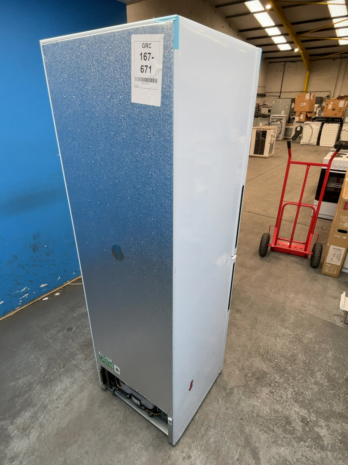#GRC-167-671 - Hoover H-FRIDGE 300 55cm 50/50 Low Frost Fridge Freezer – 252L Capacity, Reversible Doors, White