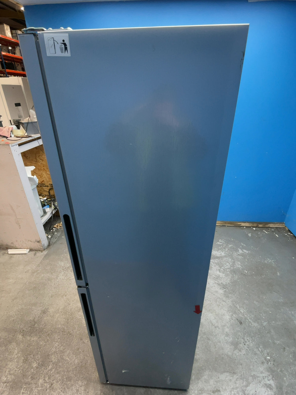#GRC-167-672 - Hoover H-FRIDGE 300 54.5cm Fridge Freezer – 252L, Silver, Total No Frost