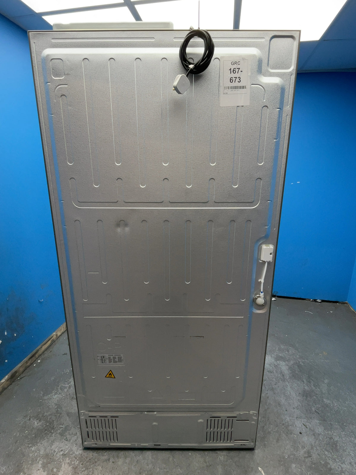 #GRC-167-673 - Haier 90.5cm French Door Fridge Freezer – 703L, Sapphire Glass, Total No Frost