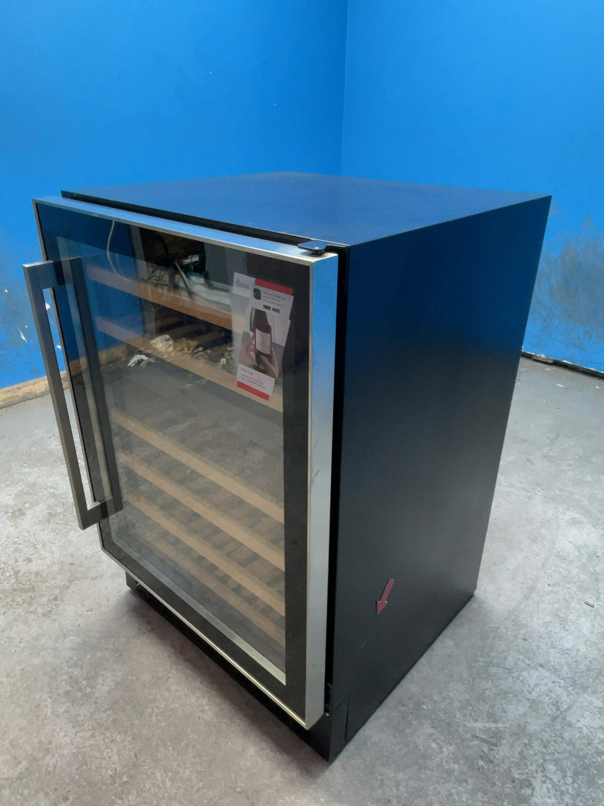 #GRC-167-684 - Hoover H-Wine 700 46 Bottle Dual Zone Wine Cooler – hOn App, Touch Control