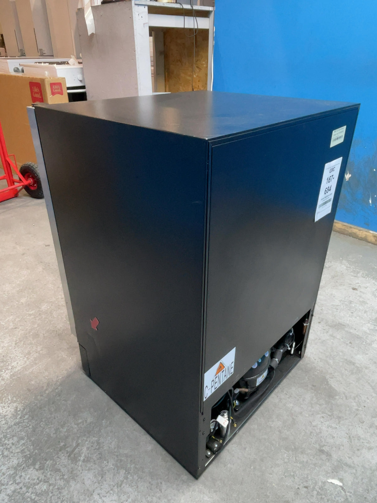 #GRC-167-684 - Hoover H-Wine 700 46 Bottle Dual Zone Wine Cooler – hOn App, Touch Control