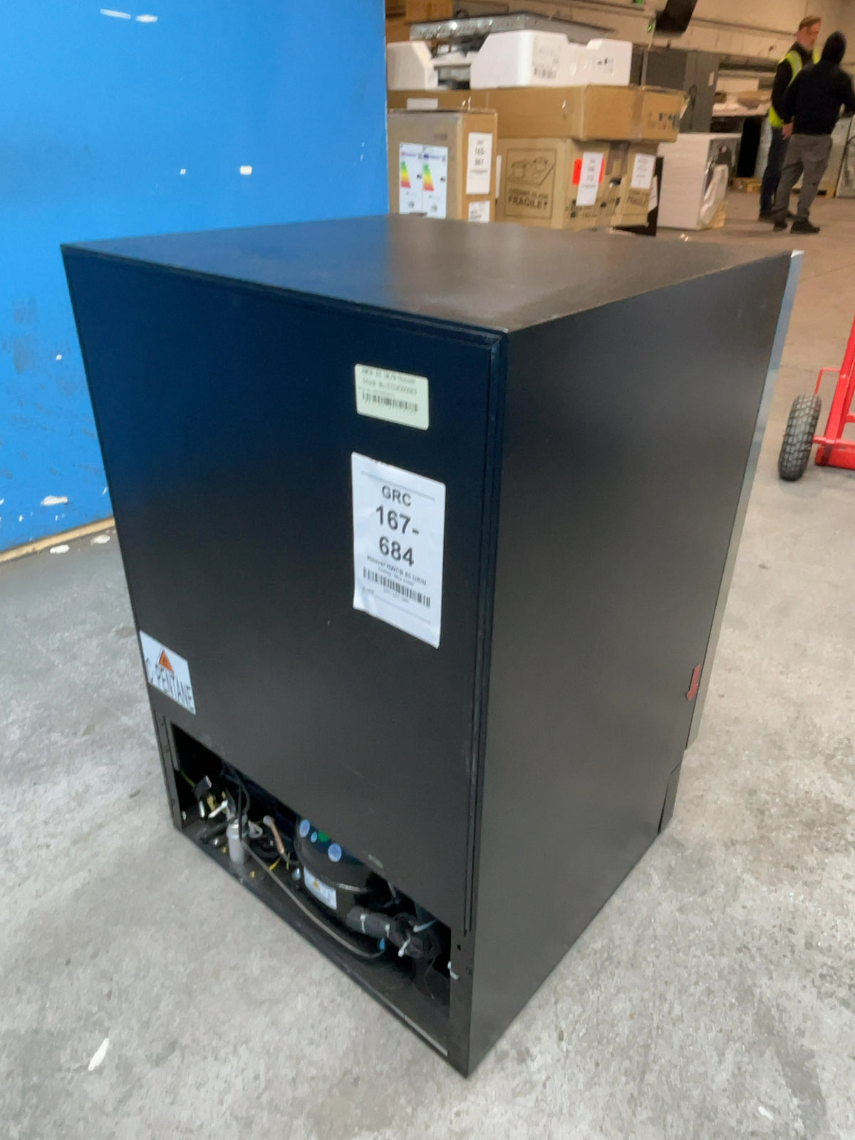 #GRC-167-684 - Hoover H-Wine 700 46 Bottle Dual Zone Wine Cooler – hOn App, Touch Control