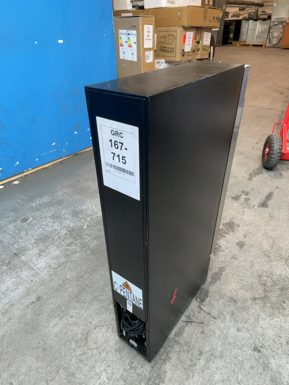 #GRC-167-715 - Hoover H-Wine 300 7 Bottle Slim Wine Cooler – hOn App, Vivino Integration