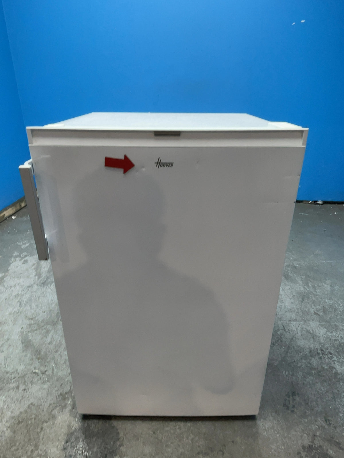 #GRC-167-722 - Hoover H-FRIDGE 300 55cm Undercounter Larder Fridge – 129L Capacity, LED Light, White