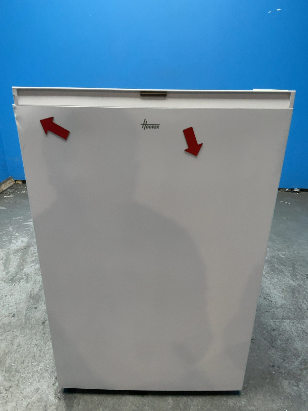#GRC-167-723 - Hoover H-FREEZE 300 Under Counter Freezer – 90L, Low Frost, Garage Safe to -15°C, White