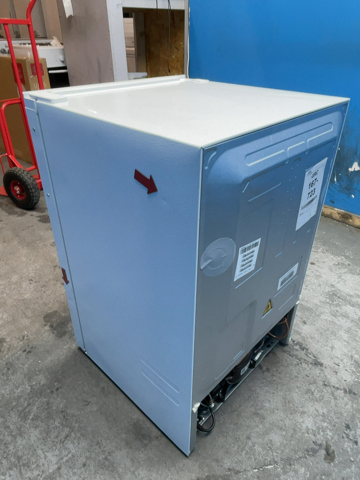 #GRC-167-723 - Hoover H-FREEZE 300 Under Counter Freezer – 90L, Low Frost, Garage Safe to -15°C, White