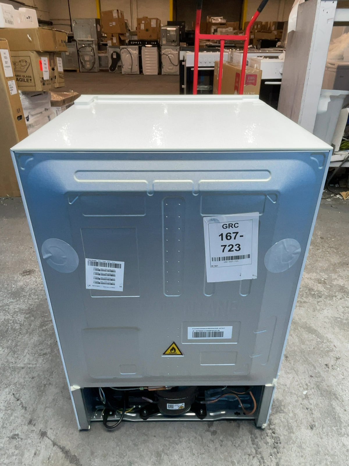 #GRC-167-723 - Hoover H-FREEZE 300 Under Counter Freezer – 90L, Low Frost, Garage Safe to -15°C, White