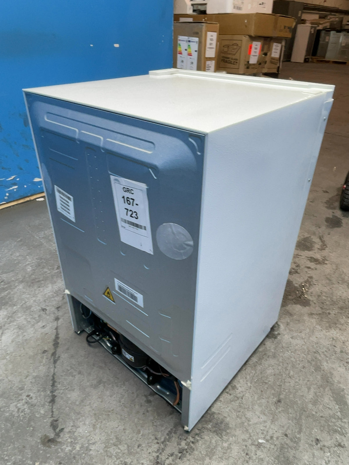 #GRC-167-723 - Hoover H-FREEZE 300 Under Counter Freezer – 90L, Low Frost, Garage Safe to -15°C, White