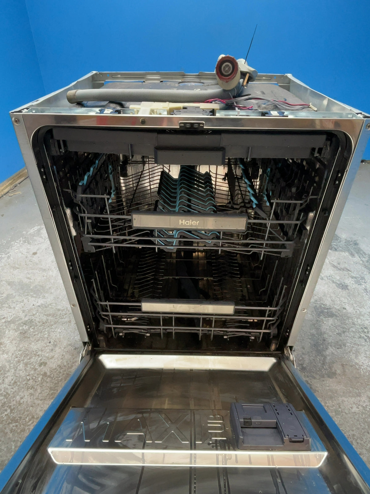 #GRC-167-739 - Haier 60cm Integrated Dishwasher – 16 Place Settings, WiFi Connected, B Rated, White