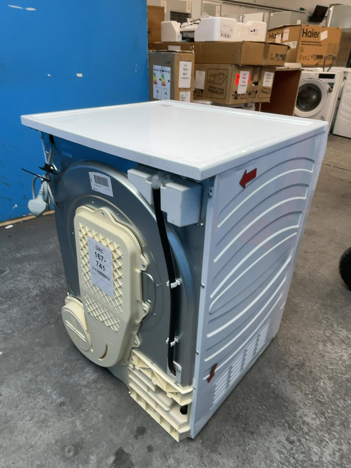 #GRC-167-741 - Haier I-Pro Series 5 11kg Heat Pump Tumble Dryer – hOn WiFi, I-Refresh, Sensor Dry, White
