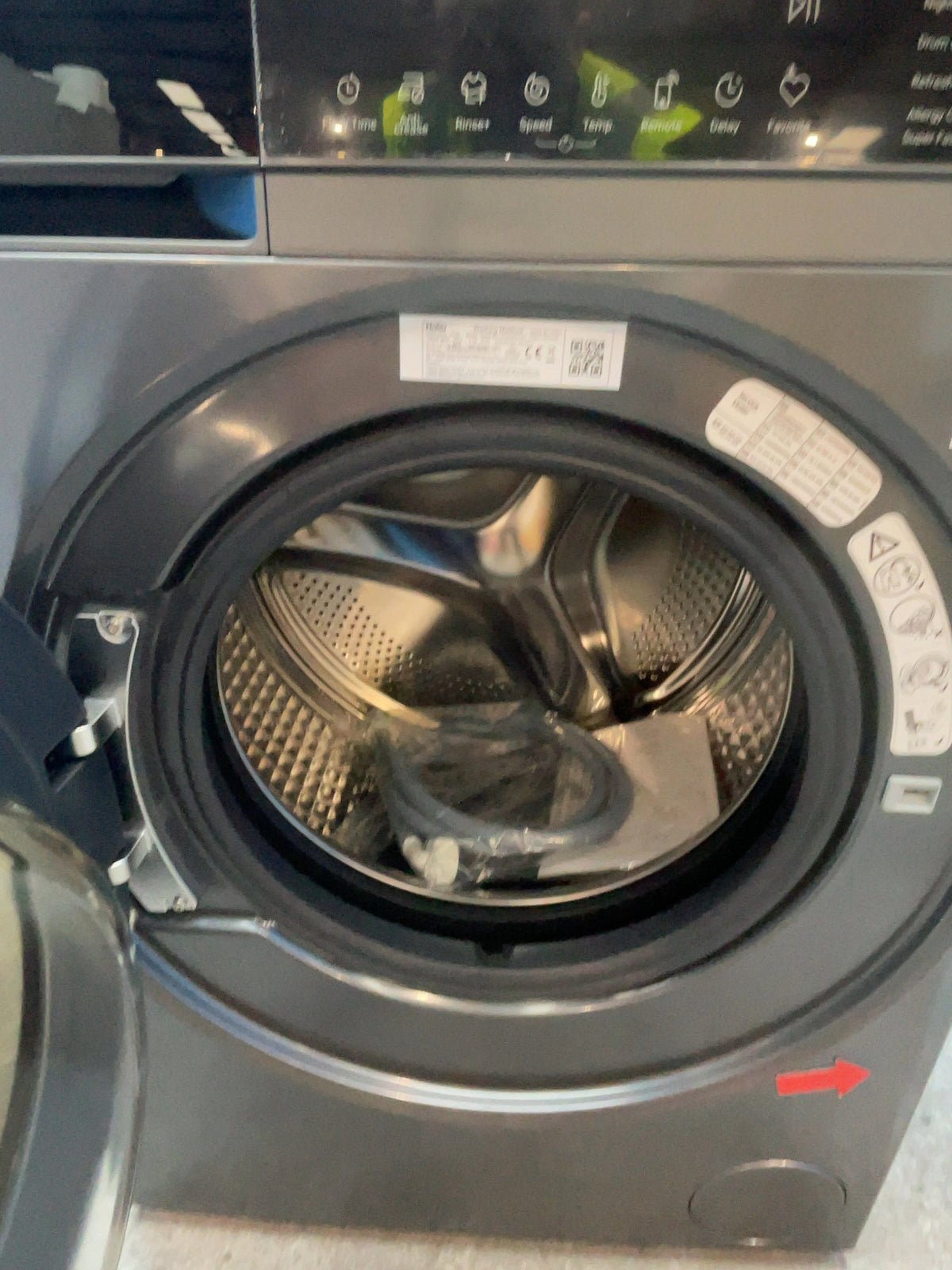 #GRC-167-773 - Haier X Series 5 HW90-BP14357AEGTU1 9kg 1400rpm Washing Machine - Graphite