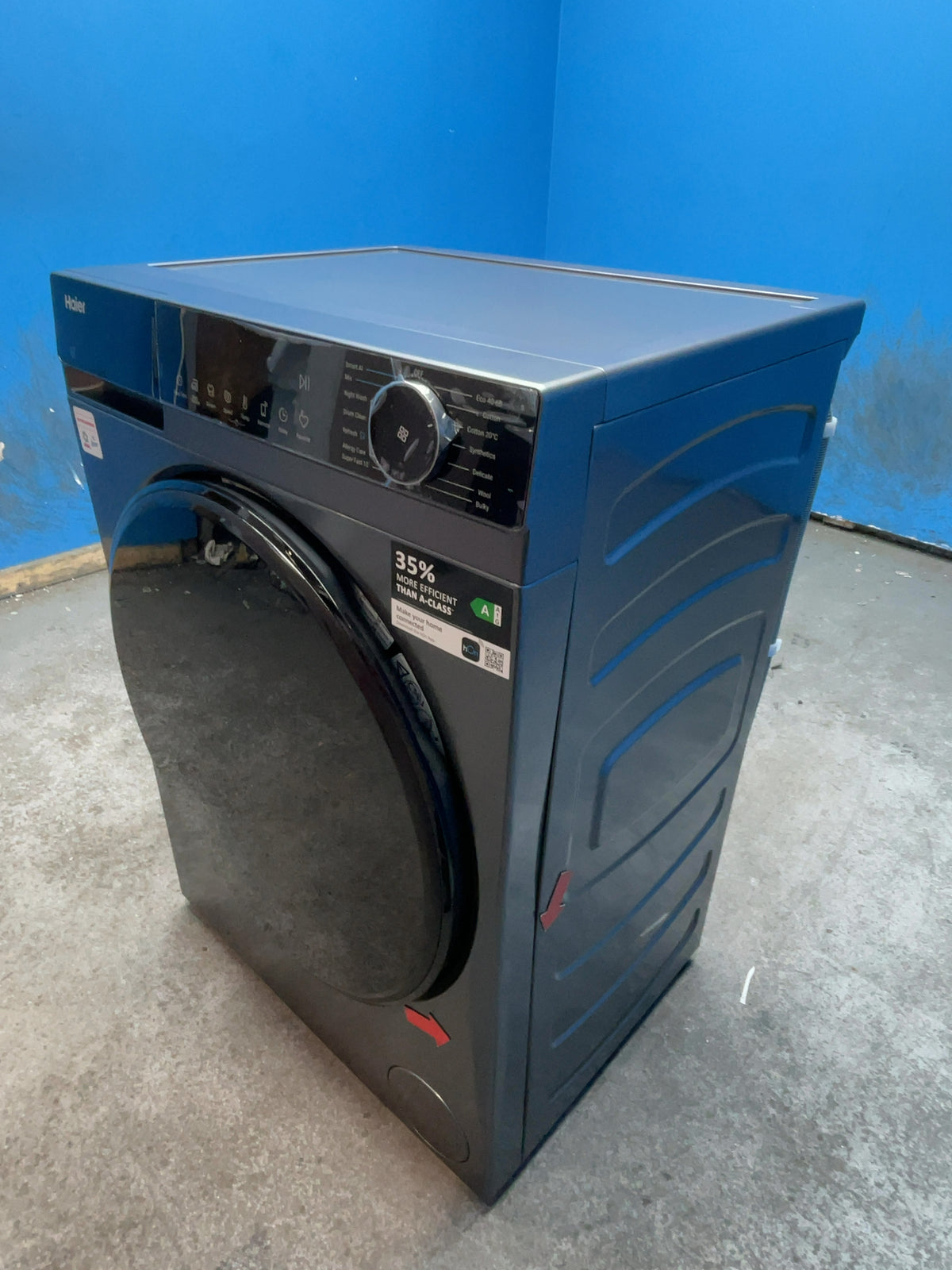 #GRC-167-773 - Haier X Series 5 HW90-BP14357AEGTU1 9kg 1400rpm Washing Machine - Graphite