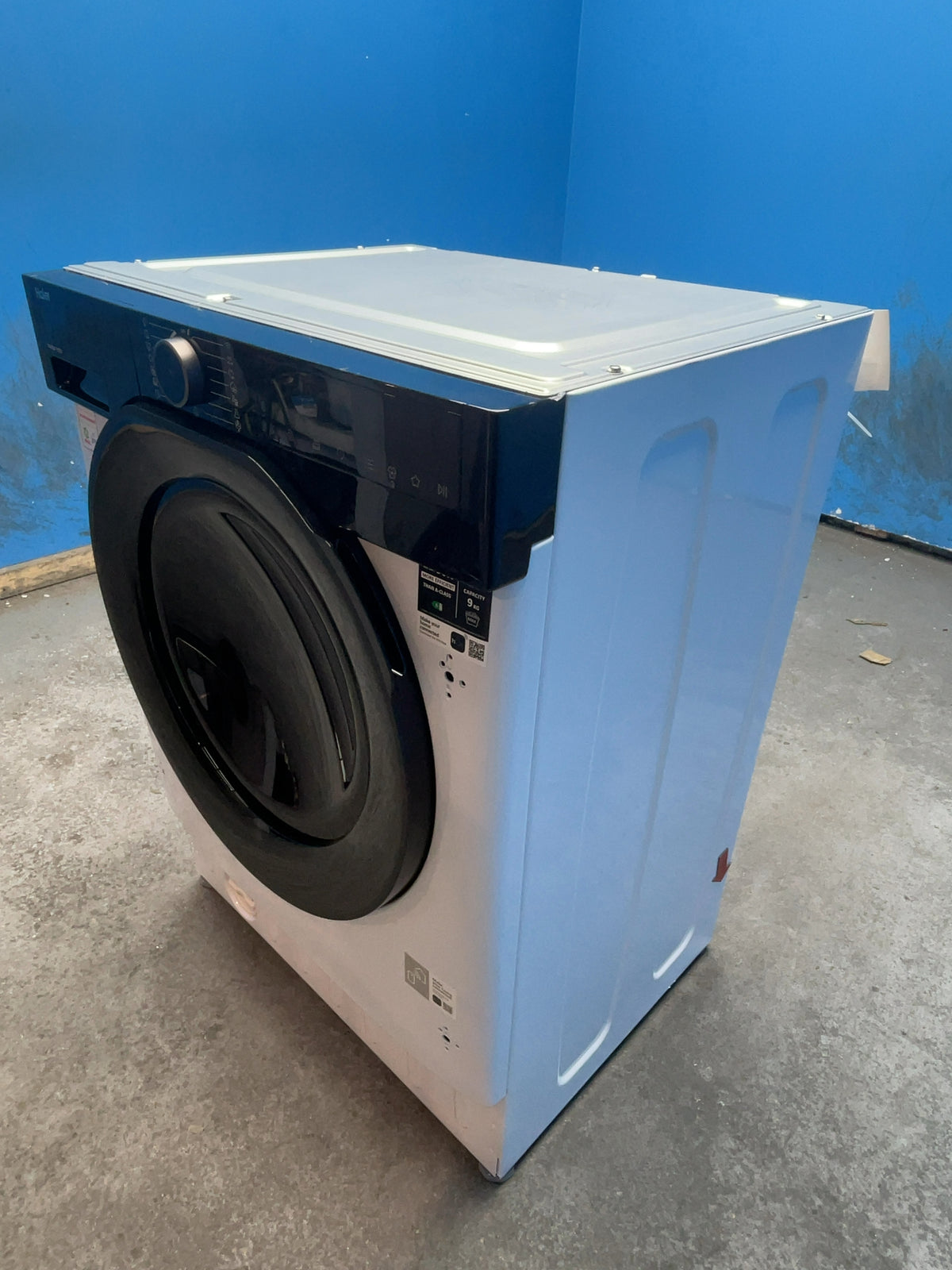 #GRC-167-818 - Haier 9kg 1600rpm Integrated Washing Machine – Instant Mix Technology, White