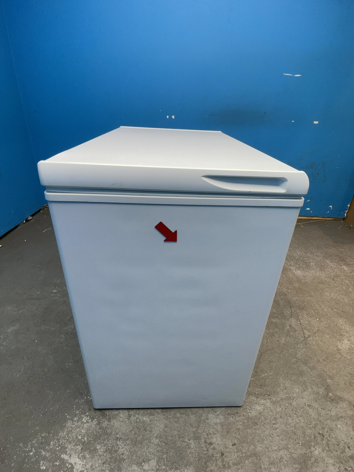 #GRC-167-831 - Hoover 196L Freestanding Chest Freezer – Outbuilding Safe to -15°C, Fast Freeze, White