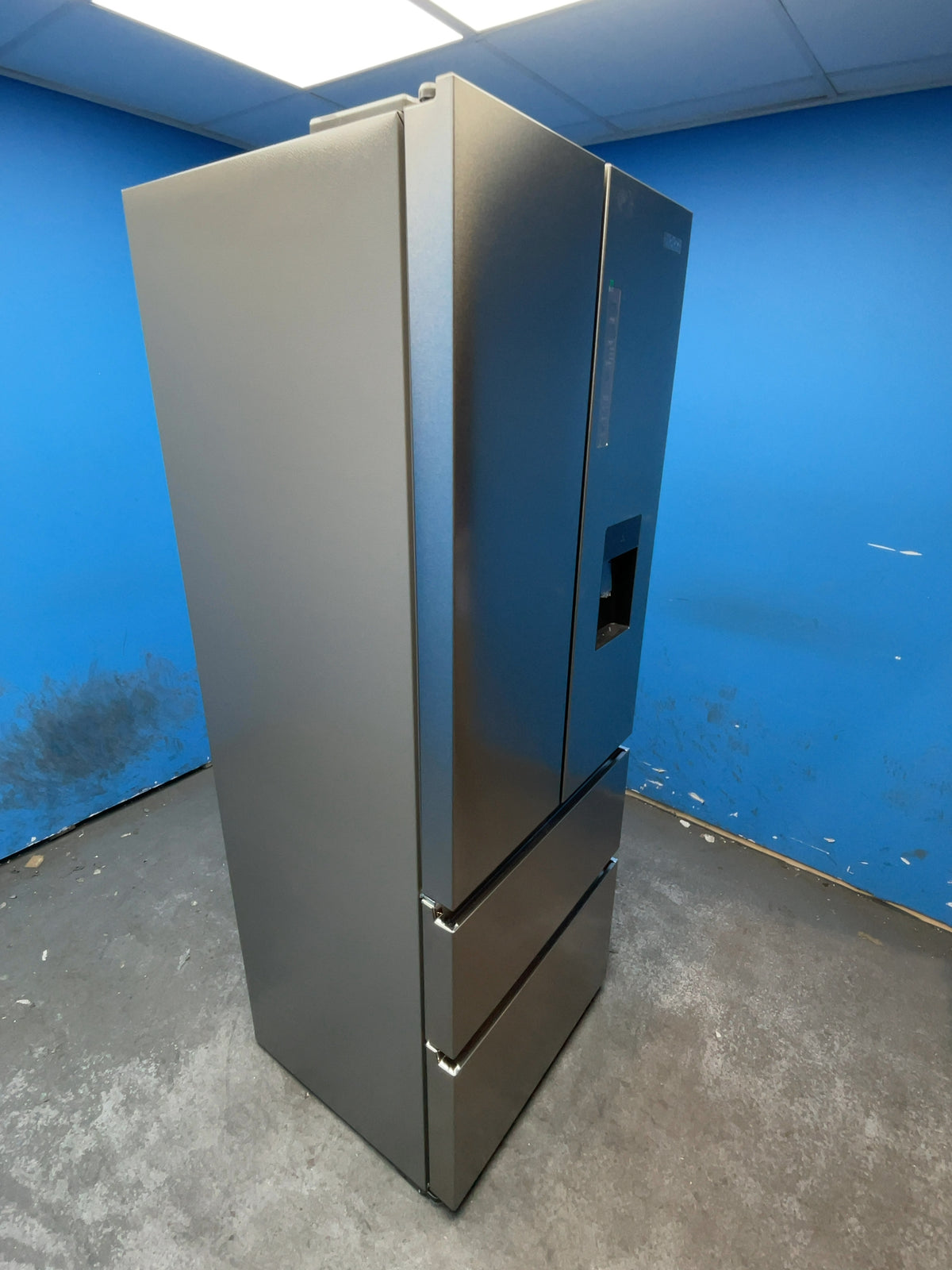 #GRC-167-839 - Haier 70cm French Door Fridge Freezer – 444L, Stainless Steel, Total No Frost
