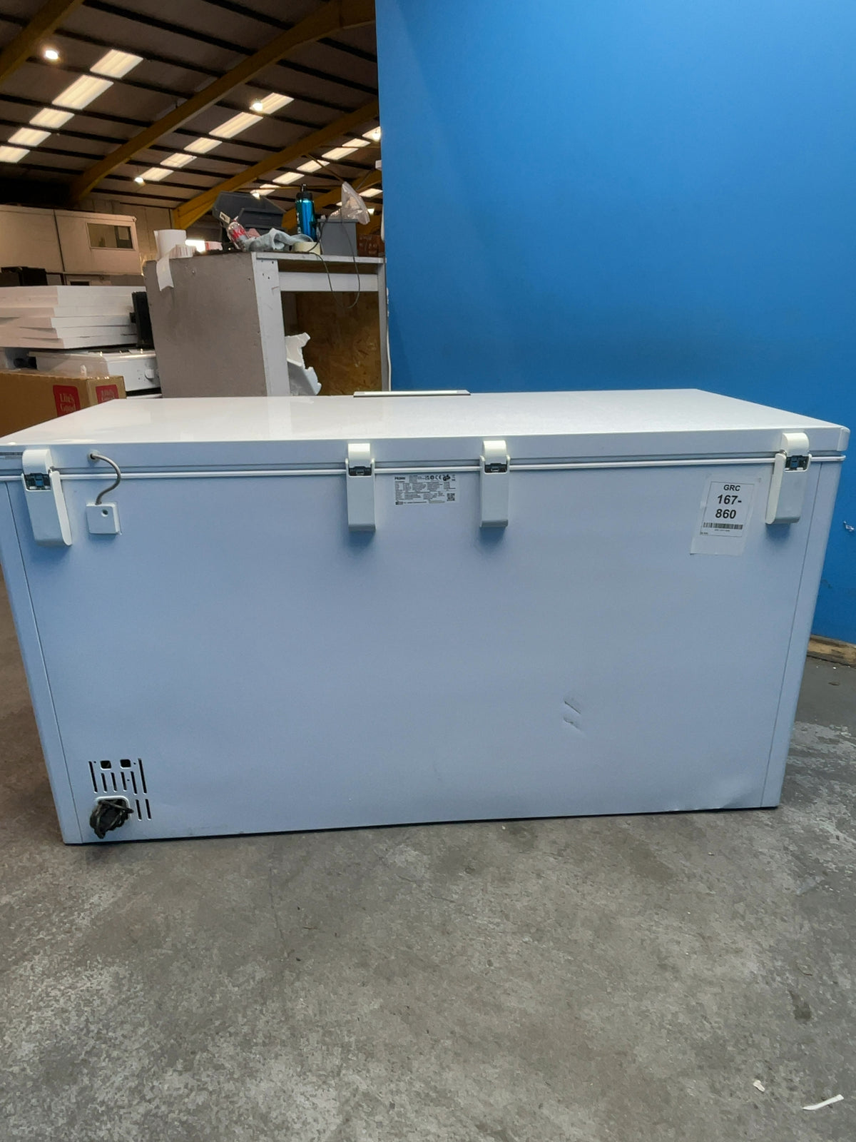 #GRC-167-860 - Haier Series 7 508L Chest Freezer – Cold Shield, Fast Freeze, White