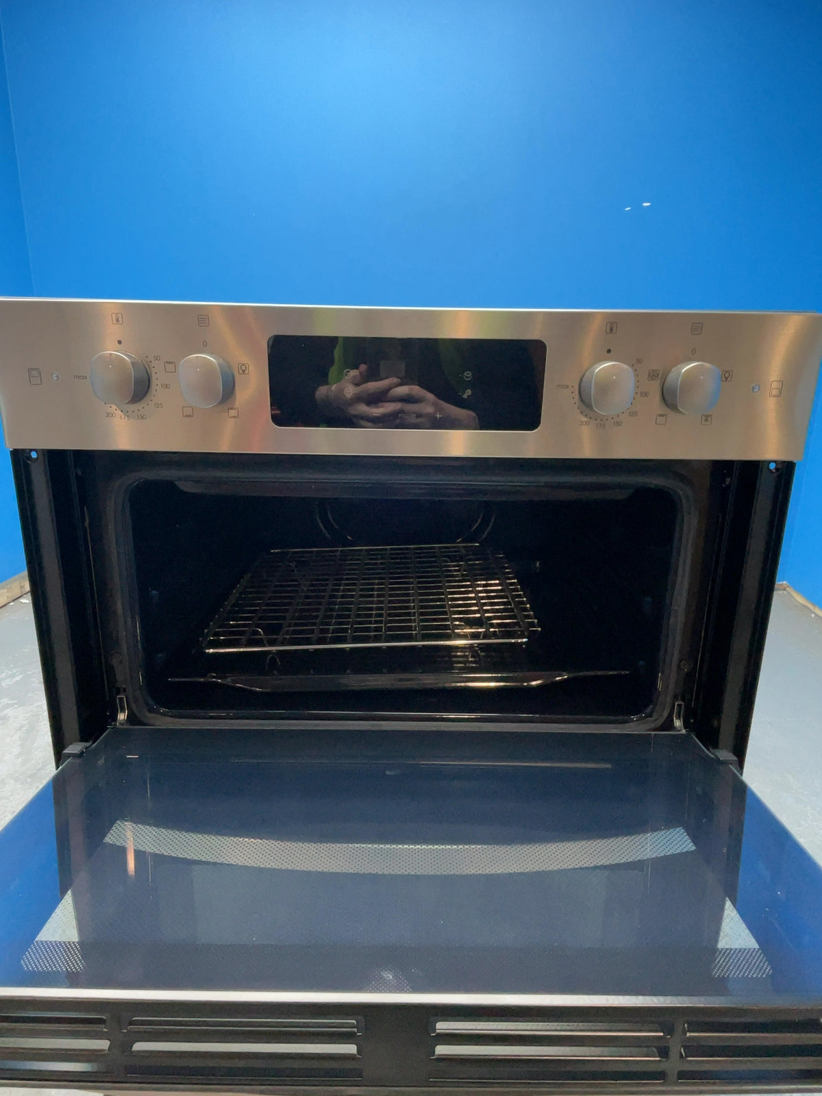 #GRC-167-881 - Candy Idea 60cm Electric Double Oven – 105L Capacity, Self-Cleaning, Silver