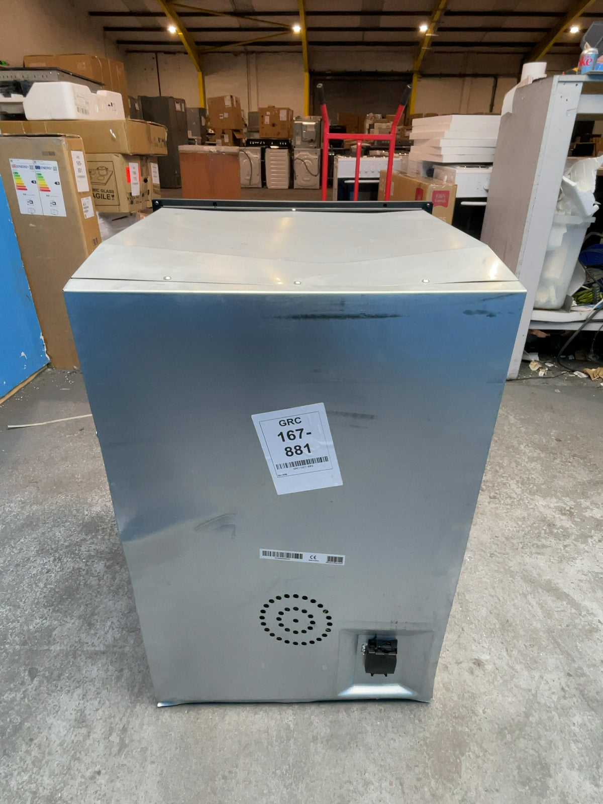 #GRC-167-881 - Candy Idea 60cm Electric Double Oven – 105L Capacity, Self-Cleaning, Silver