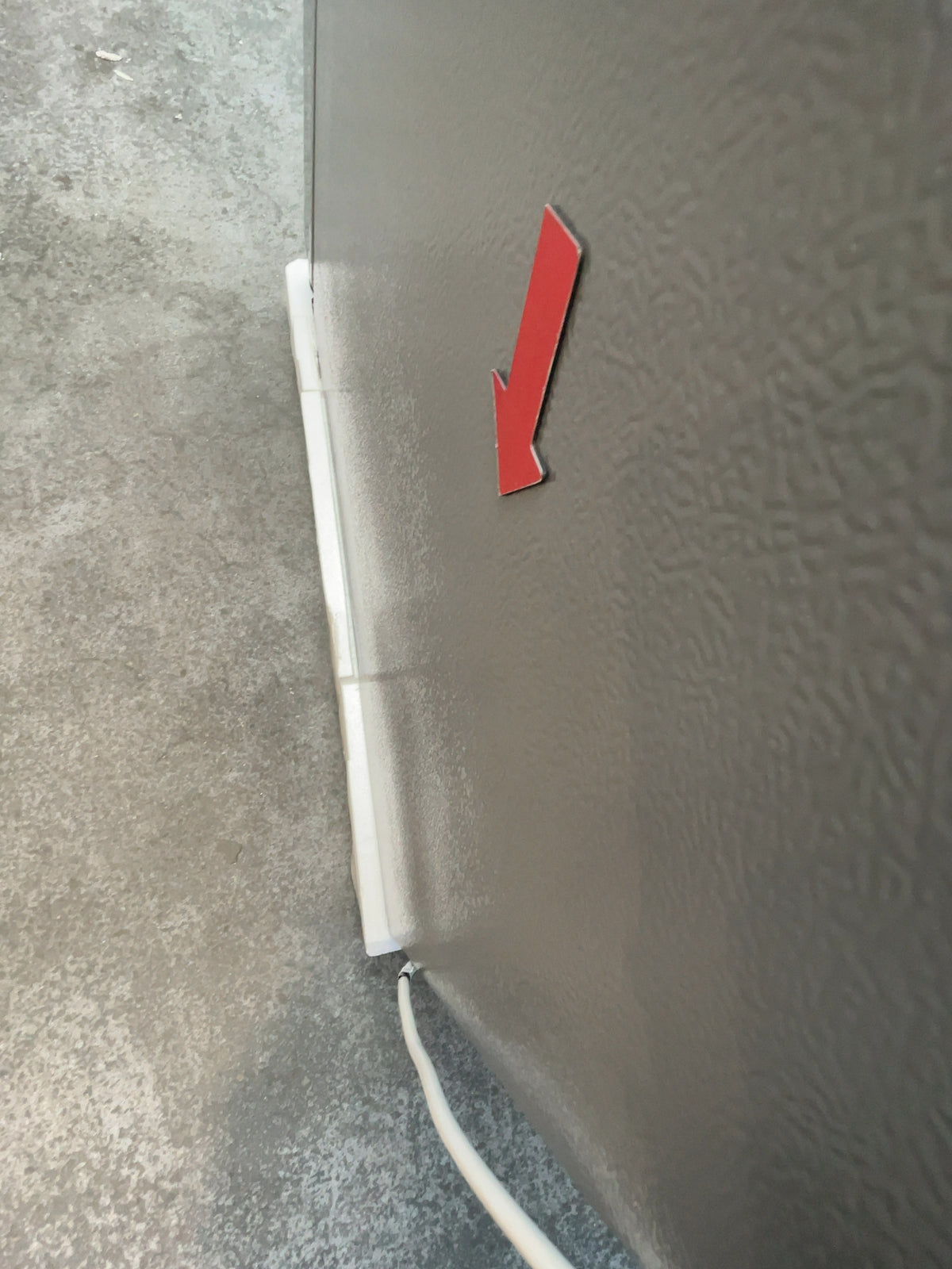 #GRC-168-001 - Midea American Style Fridge Freezer – 592L, Brushed Steel, Total No Frost
