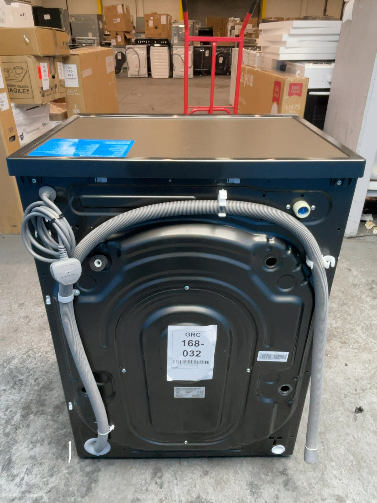 #GRC-168-032 - Midea 8kg 1400rpm Washing Machine – Lunar Dial LED, Inverter Motor, Graphite