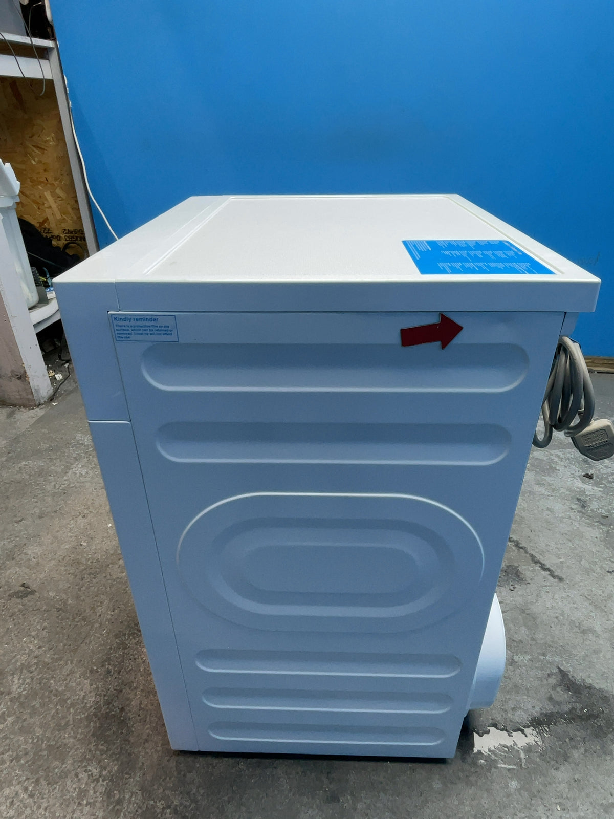 #GRC-168-034 - Midea 8kg Heat Pump Tumble Dryer – Sensor Dry, HealthGuard, 15 Programmes, White